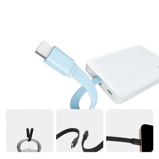 Cuktech CP132ML 10000 mAh Magnetic Power Bank - White