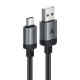 Acefast C20-04 USB-A - USB-C Cable 480Mb/s 3A 1.2m - Black