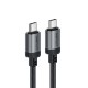Acefast C20-03 USB-C Cable - USB-C 480Mb/s 3A 1.2m - Black