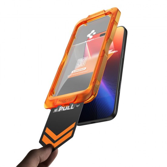 Spigen Glas.tR AlignMaster Slim 3-Pack Tempered Glass for iPhone 17 Pro Max