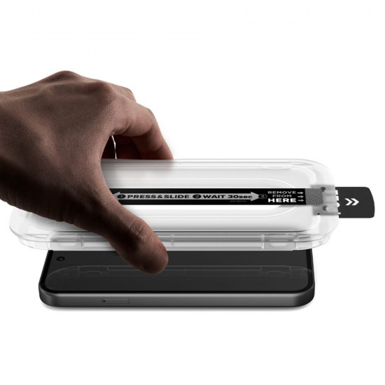 Spigen Glas.tR EZ Fit Pro 2-Pack Tempered Glass Screen Protector for Google Pixel 10A