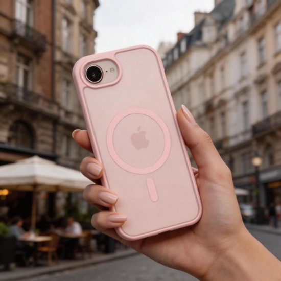 Tech-Protect BasicMag MagSafe Case for iPhone 16e / 17e - Matte Pink
