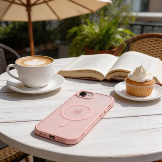 Tech-Protect BasicMag MagSafe Case for iPhone 16e / 17e - Matte Pink
