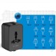 Tech-Protect TA300 Travel Adapter EU / UK / AU - Black