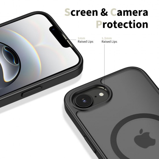 Tech-Protect BasicMag MagSafe Case for iPhone 16e / 17e - Black