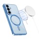 Tech-Protect MagFlex MagSafe Case for Samsung Galaxy S26 - Transparent Blue