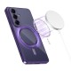 Tech-Protect MagFlex MagSafe Case for Samsung Galaxy S26 - Transparent Purple