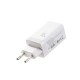 Joyroom JR-TG10 65W GaN 2x USB-C + USB-A wall charger with 100W USB-C - USB-C 1.2m cable - white