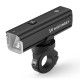 Wozinsky WSBLB3 Front (1000 lm) and Rear USB-C Bike Light Set - Black