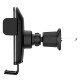 Wozinsky WEDZ-3Y8S clamp car holder with 15W inductive charger for phone on the air vent - black