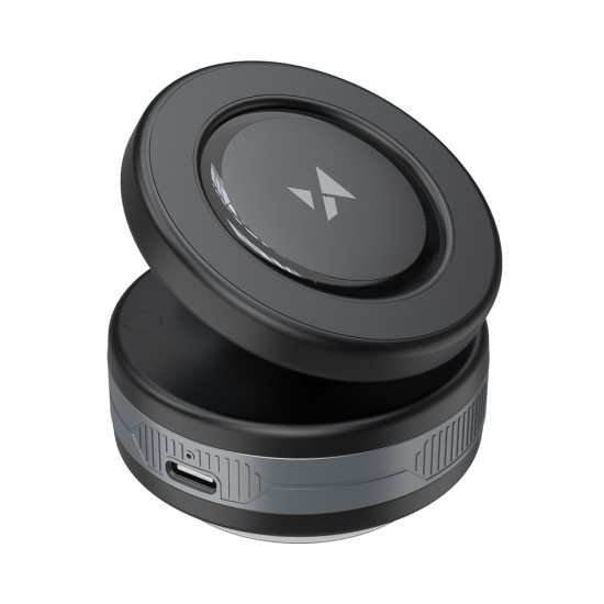 Wozinsky WUSQ-01 Car Holder with Qi Charger Compatible with MagSafe - Black