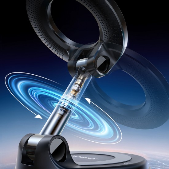 Joyroom JR-ZS501 Magnetic Car Holder Compatible with MagSafe for Dashboard - Dark Gray