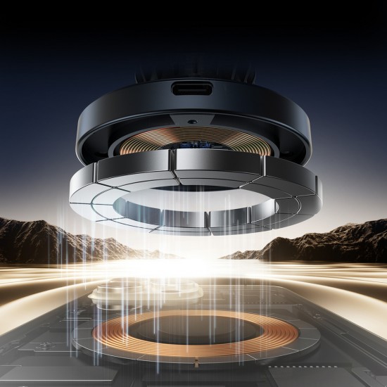 Joyroom JR-ZS502 MagSafe Compatible Car Holder with Wireless Charger for Air Vent/Dashboard - Black