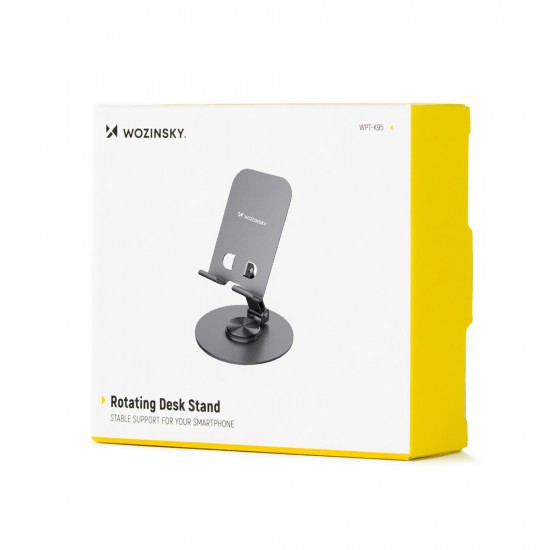 Wozinsky WPT-K95 swivel stand for phone and tablet - gray