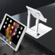 Wozinsky WPT-K28 Desk Stand for Phone Tablet Smartphone Holder Foldable - White