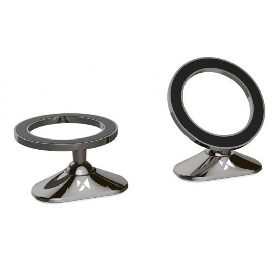 Wozinsky WPT-D19 MagSafe Compatible Dashboard Car Mount - Gray