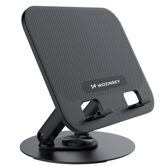 Wozinsky WRS-K75 swivel stand for laptop and tablet - black