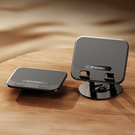 Wozinsky WRS-K75 swivel stand for laptop and tablet - black