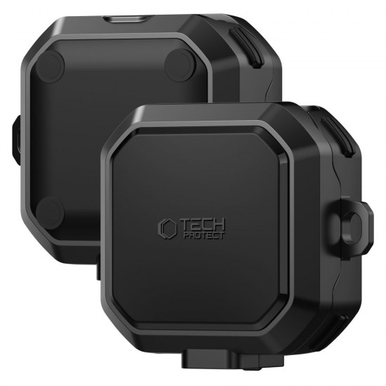 Tech-Protect Carbonox MagSafe Case for Samsung Galaxy Buds 4 / 4 Pro - Black