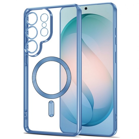 Tech-Protect MagFlex Case for Samsung Galaxy S26 Ultra - Transparent Blue