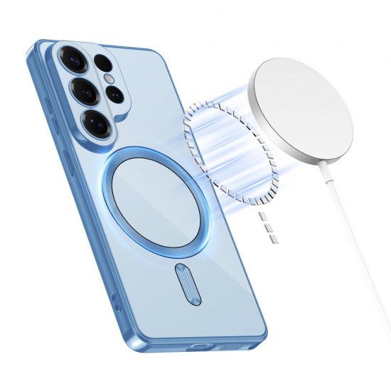 Tech-Protect MagFlex Case for Samsung Galaxy S26 Ultra - Transparent Blue
