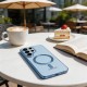 Tech-Protect MagFlex Case for Samsung Galaxy S26 Ultra - Transparent Blue