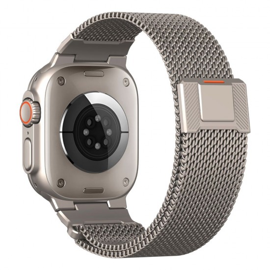 Tech-Protect Milano Vanguard Bracelet for Apple Watch (44 / 45 / 46 / 49 mm) - Titanium