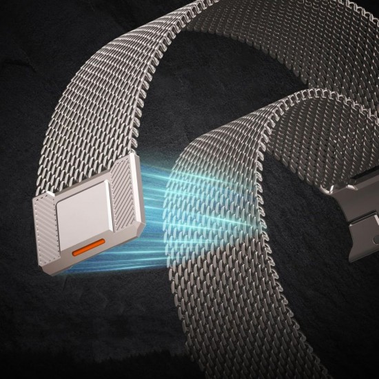 Tech-Protect Milano Vanguard Bracelet for Apple Watch (44 / 45 / 46 / 49 mm) - Titanium