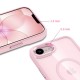 Tech-Protect Magmat MagSafe Case for iPhone 16e / 17e - Transparent Pink