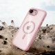 Tech-Protect Magmat MagSafe Case for iPhone 16e / 17e - Transparent Pink