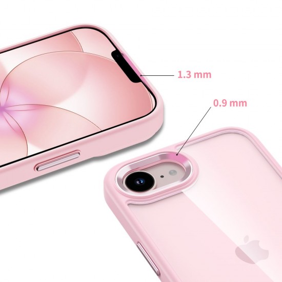 Tech-Protect Magmat Case for iPhone 16e / 17e - Transparent Pink