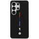 BMW M Silicone Tricolor Line MagSafe Case for Samsung Galaxy S26 Ultra - Black