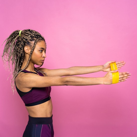 Wozinsky WGO-5 latex resistance bands - 5 pcs.