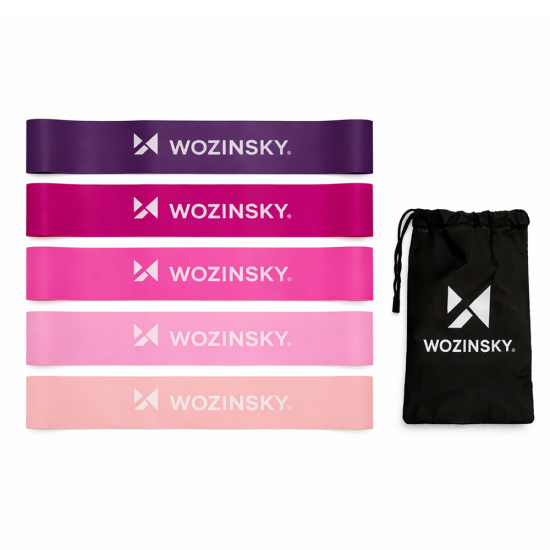 Wozinsky WGO-5A TPE resistance bands - 5 pcs.