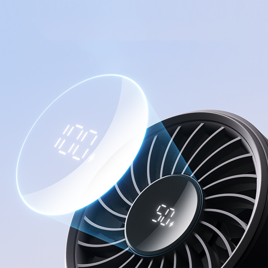 Jisulife Handheld Fan Life7 3600mAh Portable USB Fan - Black