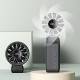Jisulife Handheld Fan Life7 3600mAh Portable USB Fan - Black