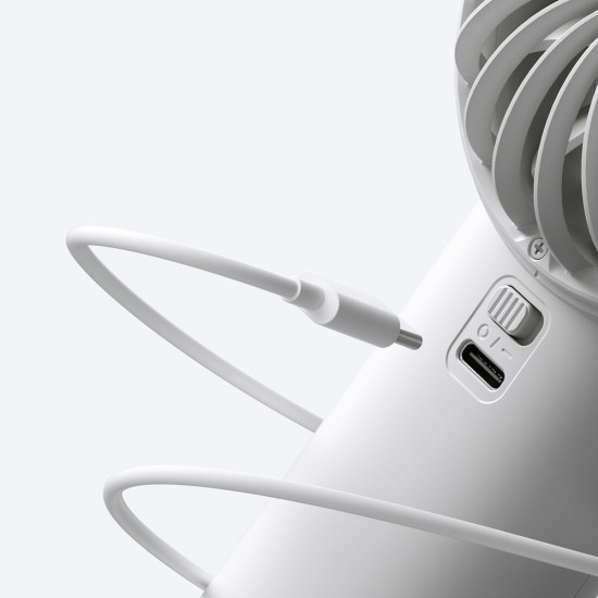 Jisulife Handheld Fan Life4 3600mAh Portable USB Fan - Gray