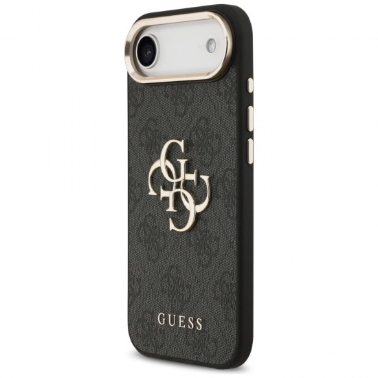 Guess 4G Big 4G Classic Logo Case for iPhone Air - Black and Gold
