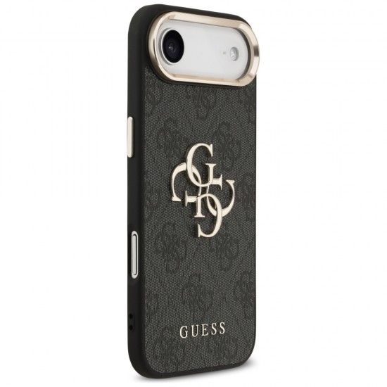 Guess 4G Big 4G Classic Logo Case for iPhone Air - Black and Gold