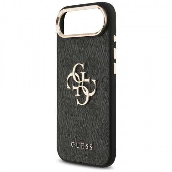 Guess 4G Big 4G Classic Logo Case for iPhone Air - Black and Gold