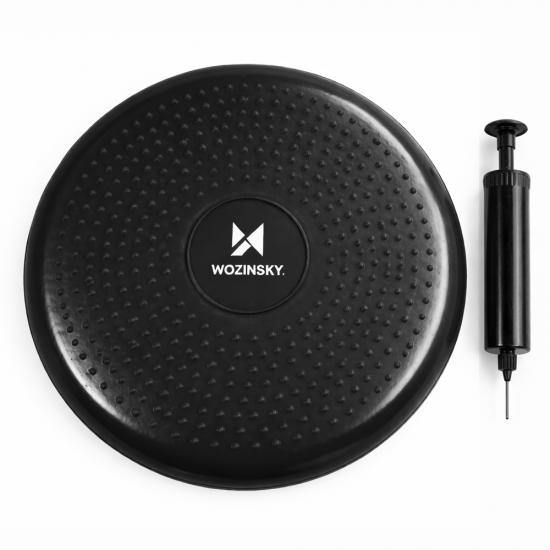 Wozinsky WPSD-02 sensory cushion for rehabilitation hedgehog - black