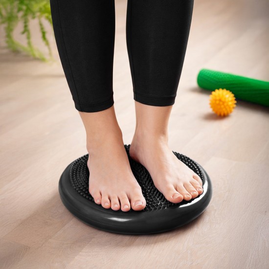 Wozinsky WPSD-02 sensory cushion for rehabilitation hedgehog - black