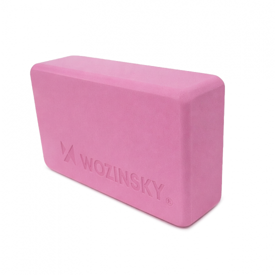 Wozinsky WKDJ-P Yoga Cube for Pilates and Stretching Exercises - Pink