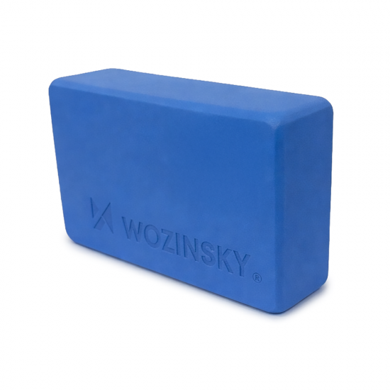 Wozinsky WKDJ-B1 Yoga Cube for Pilates and Stretching Exercises - Blue
