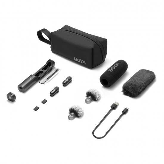 BOYA MAGIC-05 Wireless Microphone 2.4GHz USB-C - Black