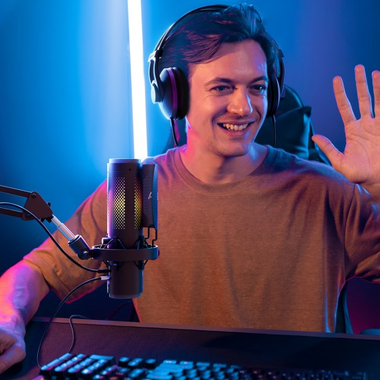 BOYA K3 Wired Microphone - Black