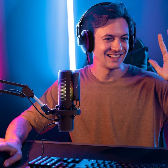 BOYA K9 Wired Microphone - Black