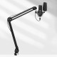 BOYA BY-BA20 adjustable desk microphone arm with basket - black