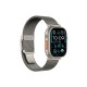 AmazingThing Titan Premium Metal Band for AppleWatch 38/40/41/42/44/45/46/49 mm - Silver