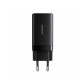 Joyroom JR-TG10 65W GaN 2x USB-C + USB-A wall charger with 100W USB-C - USB-C 1.2m cable - black
